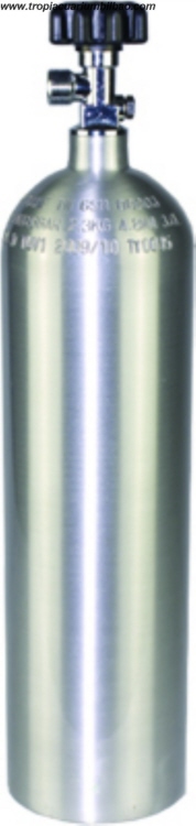 Botella Aluminio CO2 3,0 L Blau Aquaristic
